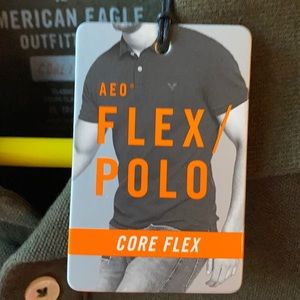 American Eagle Men’s XS short sleeve shirt - dark olive